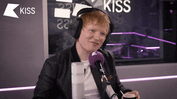 Ed Sheeran GIF by KISS FM UK