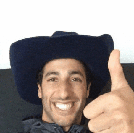 Formula 1 Thumbs Up GIF