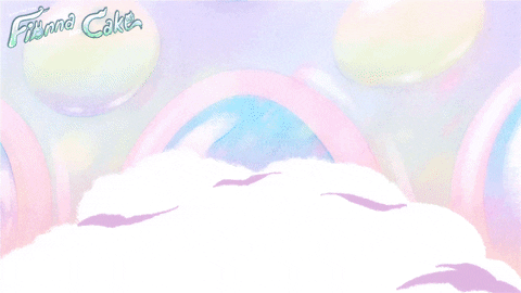 rainbow anime girl - GIF animado gratis - PicMix