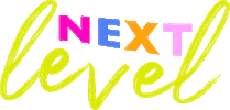 Next Level Sticker by Ashley Deoleo Creative Design