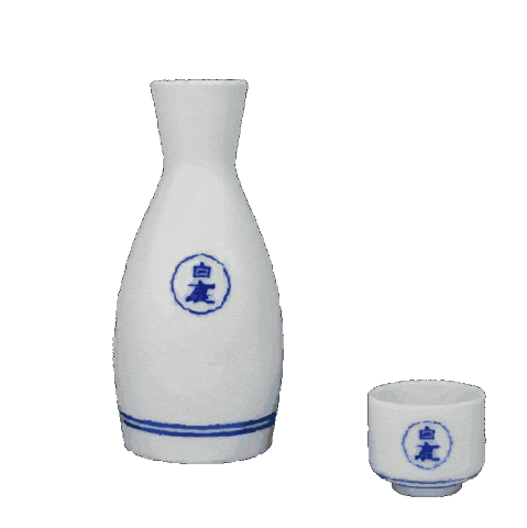 Japan Sake Sticker by TATSUUMA-HONKE BREWING CO. LTD.