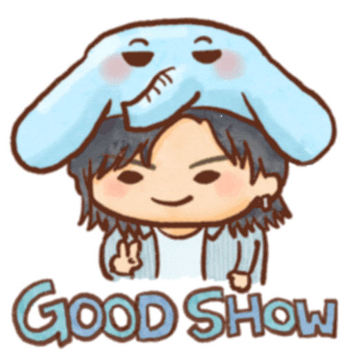 Good Show Elephant Sticker
