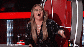 Kelly Clarkson Lol GIF by The Voice