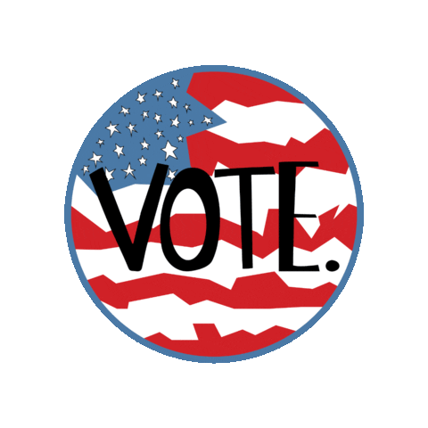 American Vote Sticker