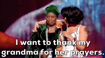 Grandma Thank You GIF by BRIT Awards