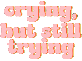 Mental Health Crying Sticker by LexieAF
