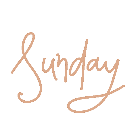 Orange Lettering Sticker