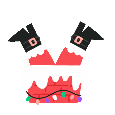 Santa Claus Winter Sticker