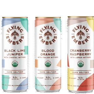 Flying Embers Sticker