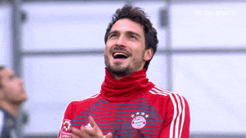 happy very good GIF by FC Bayern Munich