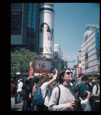 shibuya crossing japan GIF by kuba matuszczak