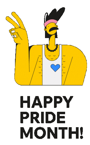 Gay Pride Love Sticker by Wix