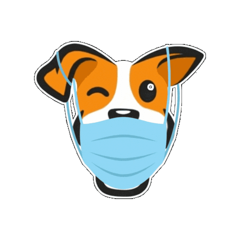 Sick Dog Sticker by Lero Lero