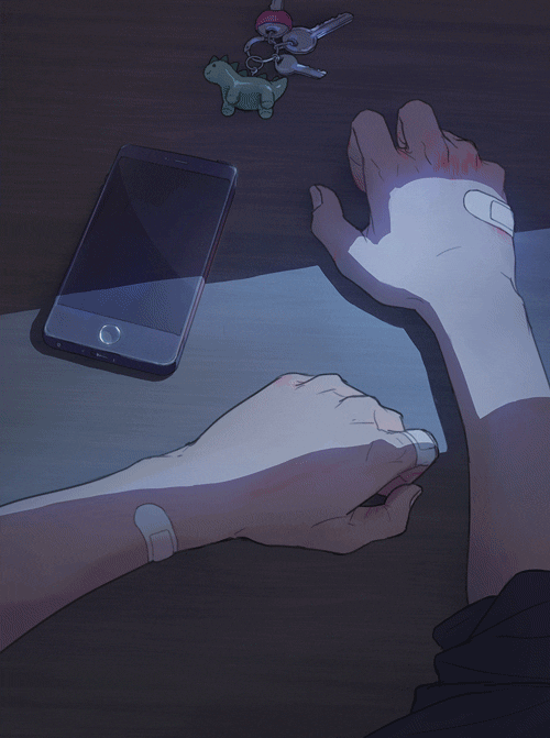 Anime-aesthetic-phone-call GIFs - Get the best GIF on GIPHY
