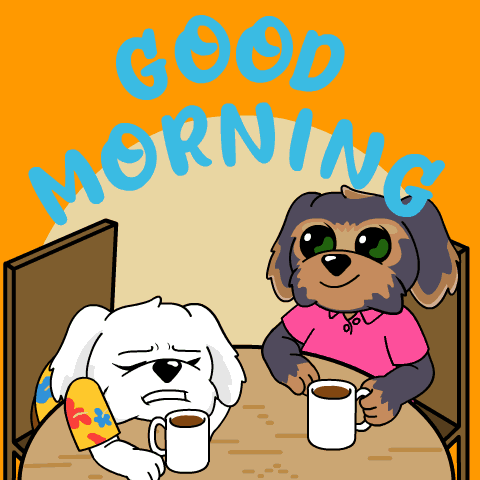 Tired Good Morning GIF by BoDoggos