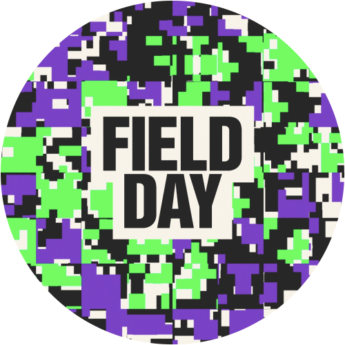 Field Day Bicep Sticker by Field Day Festivals