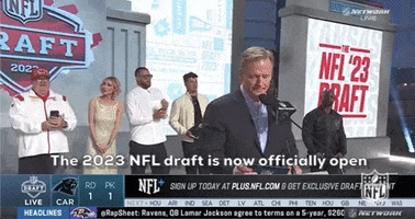 Nfl Draft Football GIF by NFL