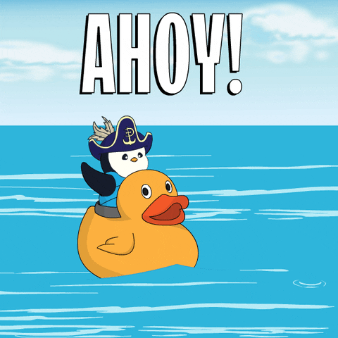 One Piece Hello GIF by Pudgy Penguins