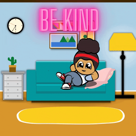 Be Kind Hug GIF by Sneaky Sophie