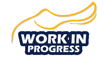 Work In Progress Sticker by Macel Sellier