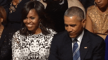 indy obama nodding barack obama michelle obama GIF