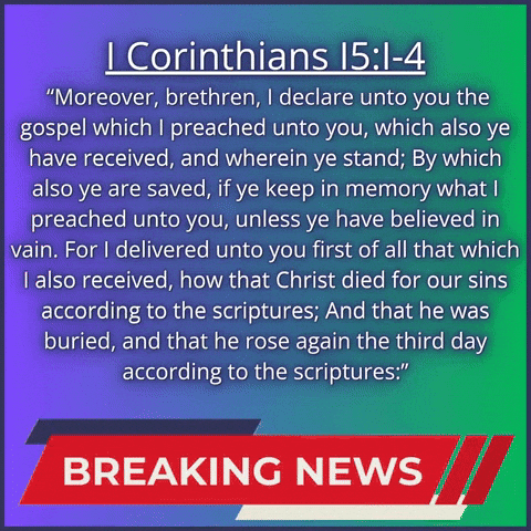 Breaking News Christian GIF by Young Faith in Christ
