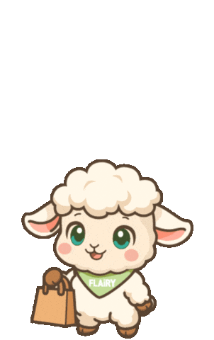 Shopping Sheep Sticker by Flair Fürth