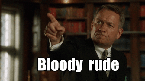 Bloody Rude GIFs - Get the best GIF on GIPHY