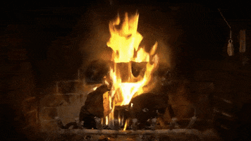 Fireplace animated GIF