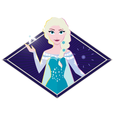 Disney Princess Snow Sticker by Disney