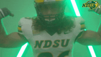 North Dakota State Flex GIF by NDSU Athletics