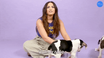 Demi Lovato Dogs GIF by BuzzFeed