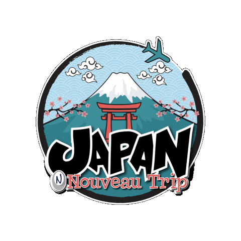 Japan Sticker by NouveauInternationalSchool