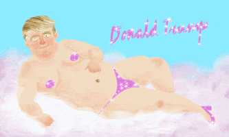 Sexy Donald Trump GIF by Molly Robin