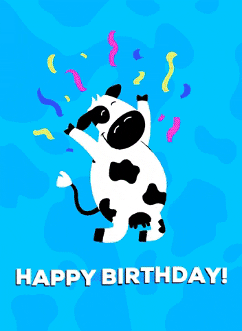 Happy Birthday GIF by Milk Moovement