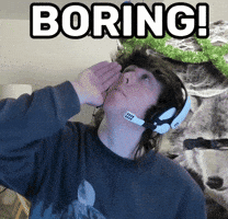 Bored Boo GIF