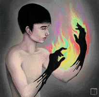 tripping out digital art GIF by Phazed