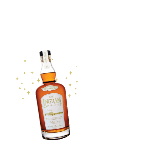 O.H. Ingram River Aged Whiskey Sticker