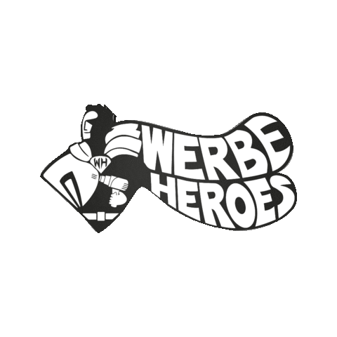 Werbe Heroes Sticker