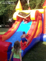 slide falls GIF