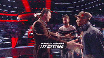 bromance gentle kisses GIF by The Voice