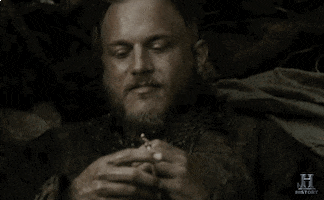 tv show smiling GIF by Vikings on HISTORY