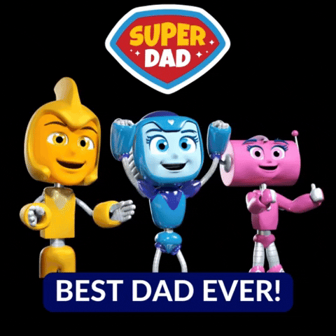 Fathers Day Cheer GIF by Blue Studios