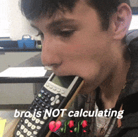 Bro Is Not Calculating GIF