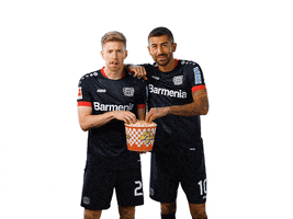 Bayer 04 Popcorn GIF by Bayer 04 Leverkusen