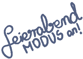 Feierabend Sticker by Kleinod-Illustrationen UG