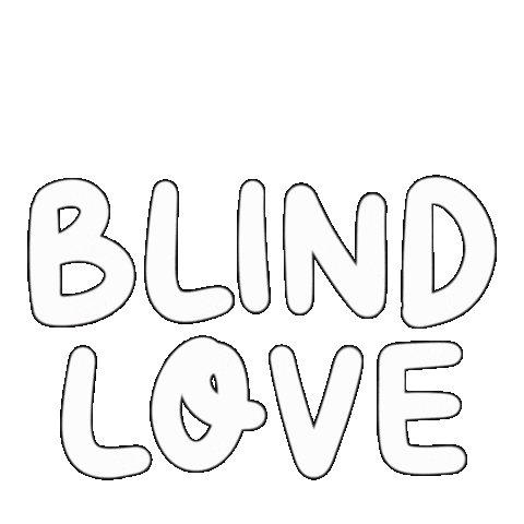 Love Is Blind Illustration Sticker