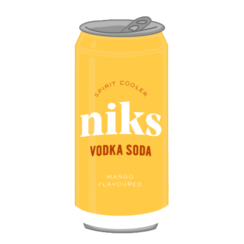 Sticker by Niks Vodka Soda