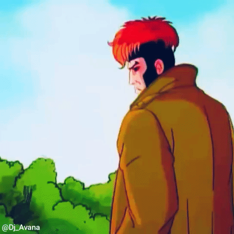 Animated Series Gambit GIF