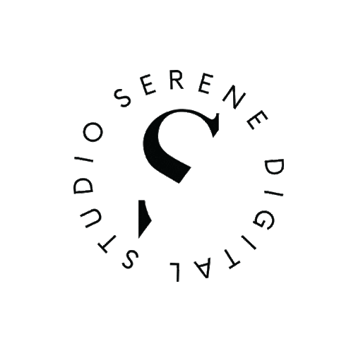 Serene Digital Studio Sticker